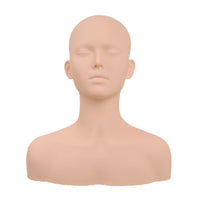 PVC Massage Head Model for Beauty Salon - Shoulder and Head Mannequin