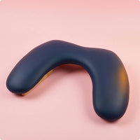 Folding Nail artwork Hand Pillow Support Structure Wood and Leather Hand Pillow Comfortable Beauty Accessory