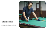 Billiard Cue Shaft Cleaner Stain Removal Billiards Shaft Care Lotion Crack Avoidance Athletic Gear Accessory for Practice Time, Game Room