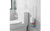 Toilet Bowl Cleaning Handle with Holder Mess-Clear for Bathroom