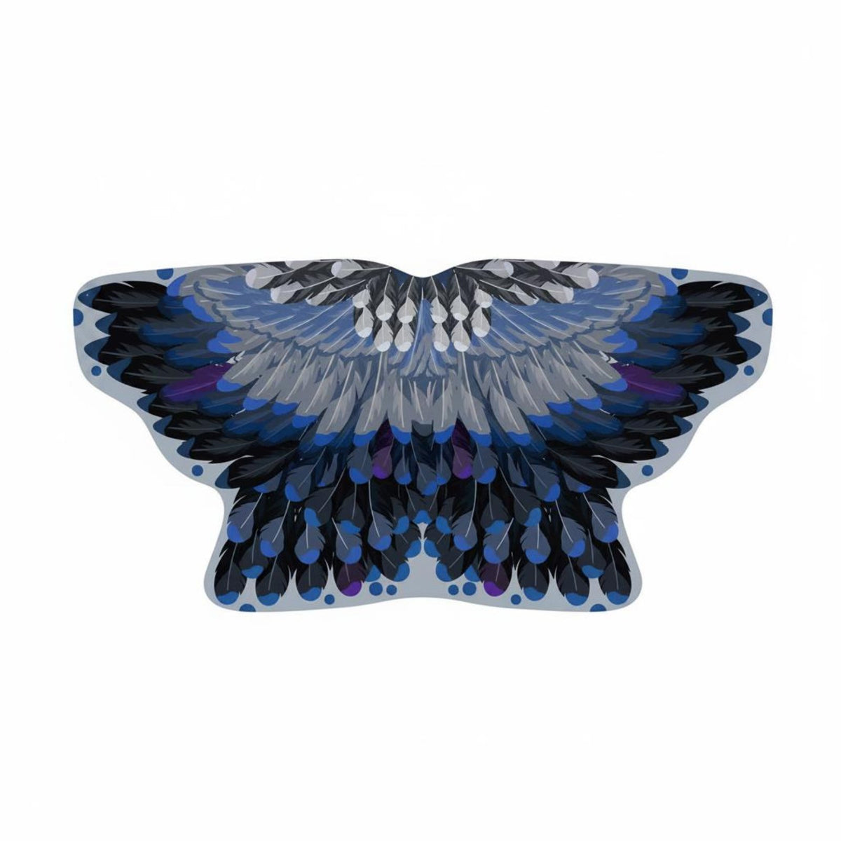 Wing Cape  Comfortable Cape and Face Covering Set Foldable Costume Accessory for Young Children, Stage Productions