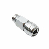 Chromed Brass Second Stage Quick Disconnect Chrome Plated Regulator Quick Disconnect Fitting Long-Lasting