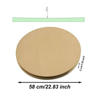 Curved Sanding Dish CNC Machined Curved Sanding Plate Deform Resistant Guitar Body Template for Luthiers, Workshop, Repair Bench
