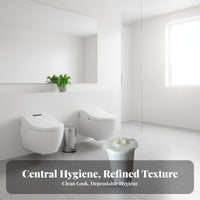 Extra Large Coverage Automatic Toilet Seat Cover Refill Skin-Friendly Disposable Toilet Seat Cover No-Slip Design Film Roll for Public Restroom Users, Travelers, Facility Managers