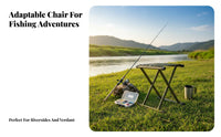 Foldable Cross-Legged Seat sturdy Folding Stool additional High Outdoor Equipment Lightweight for Anglers, Travelers, Fishing, Travel, Camping, Gardening