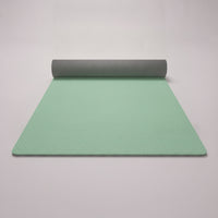 Non-Slip TPE Fitness Mat Textured Fitness Mat with Carrying Strap and Bag Cushioned Eco-Friendly for Stretching