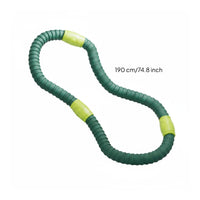 springing Waist Hoop Full Wrap Protection Soft Waist Hoop Noiseless Construction Padded springing Exercise Tool for Women, Home Workout