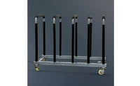 Car Door Panel Rack Adjustable Automotive Panel Stand Wheeled Storage Rack with Wheels for Mechanics