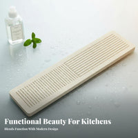 Absorbent Faucet Mat Quick Drying Porous Structure Reduces Mess for Kitchens