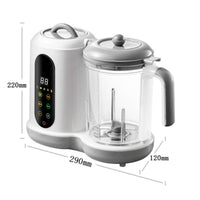 Compact Baby Puree Maker Electric Infant Puree Steamer Blender for Kitchen