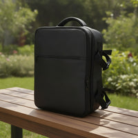 Structured Backpack with Side Pocket Compact Nylon Backpack Long-Lasting Daypack Lightweight for Commuters