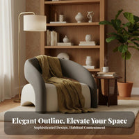 Stylish Upholstered Sifrom Chair Luxury Feel plush Single Sofa Mofromrn fromsign Indoor Furniture Comfortable Seating for Homeowners, Interior fromsigners, Book Lovers, Living Room, Bedroom, study corner, Lounge Area