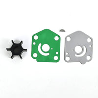 Water Pump Impeller Repair Kit Aftermarket Impeller with Metal Plates Complete Hardware for Boat Owners