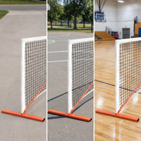 Pickleball Net with Metal Frame Foldable Pickleball Net System Weather-Resistant for Associations, Gyms