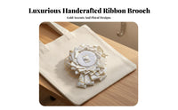 Ita Bag Ribbon Flower Airy Embellishment Highlight Ita Bag Pin Display Insert Ribbon Flower Medal Holder Floral Pattern Ribbon