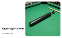 Pool Cue Extender Improves Reach Billiard Cue Extension Billiard Stick Lengthener Easy to Attach Universal Fit for Amateurs, Bar