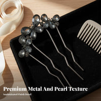 Jumbo Steel Grip Fastener Elegant Design Hair Fastener Large Hair Clamp Versatile Design Stylish Accessory for Everyday Wear