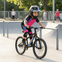 Rechargeable Full Face Bike Helmet Adjustable Full Face Two-Wheeled Vehicle Helmet Ventilated Safeguarding for Children, Young Person, Toddlers, Cycling, Skating