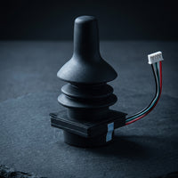 360-Degree Wheelchair Joystick Electric Wheelchair Control Lever Wired Joystick with Rubber Boot Universal