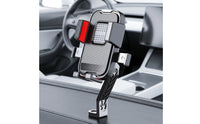 Motorcycle Phone Holder One-Hand Operation Phone Holder with Hood Accessory Shockproof Shock-Absorbing for Riders, Motorcycles