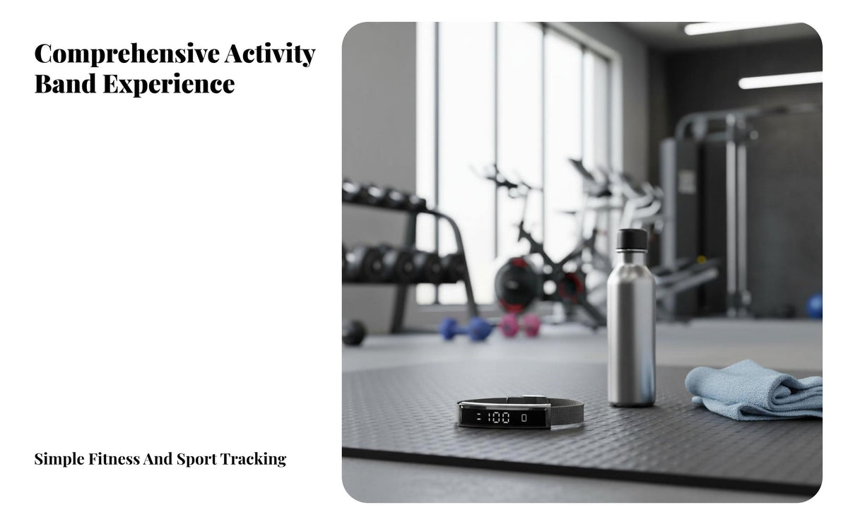 Fitness Wristband Versatile Fitness Activity Band Wristband Body and Activity Band for Women, Sports, Workout