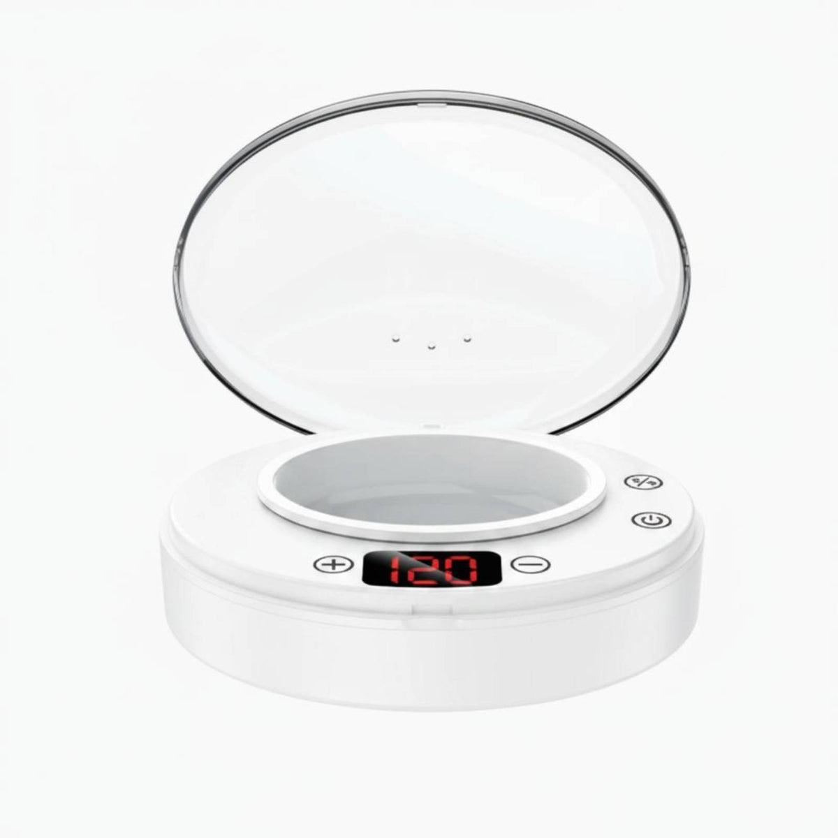 Electric Cosmetic Heater Minimalist Portable Cosmetic Heater Beauty Tool Display Buttons