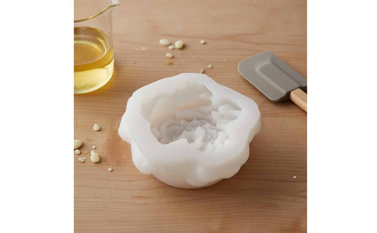 Peony Candle Form Reusable Peony Form Non Craft Tool for DIY Crafters