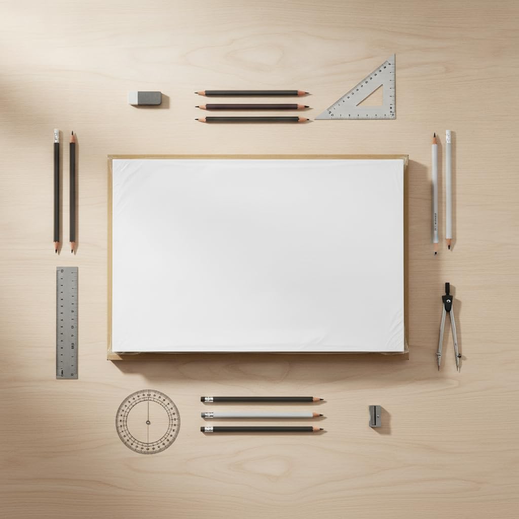 Professional Engineering Drawing Paper A0 A1 A2 A3 A4 K-Size Blank Paper for Markers Sketching Hand-drawn Comics Mechanical Design