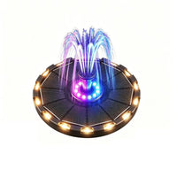 Solar Fountain Pump Illuminated for Courtyard, Homeowners