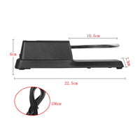 Polarity Switch Digital Piano Sustain Pedal Non-Slip Design Sustain Pedal Long 1.56m Cable Musical Instrument Accessory for Pianists, Keyboard Players, Music Students, Home Studio, Stage Performance