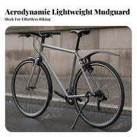 Cycling Bike Mudguard Widen Design Cycling Bike Mudguard Set Front and Rear Mudguards Adjustable Front and Rear Mudguard Set