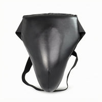 Contoured Hard Shell Groin Guard Breathable Padded Groin Protector Elastic Straps Combat Sports Gear Secure Fit for Combat Arts