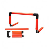 Cylindrical Plastic Detachable Training Hurdle Connector Joints Agility Training Hurdle Assembled Frame Athletic Gear Repeated Use