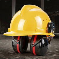 Hearing Protector with Helmet Attachment Noise Reduction Hard Hat Earmuffs Helmet Earmuffs over-Ear Sound Dampening