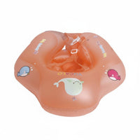 Thickened Material Baby Swim Buoy with Canopy Lightweight Inflatable Underarm Swimming Float Phthalate-Free Safe for Infants, Toddlers