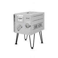 Mechanical aesthetic Riveted Aeronautical End Table Space-Saving Riveted Metal Cabinet Multi-Functional Nightstand long-lasting for Aviation fans, Interior Designers, Homeowners, Bedroom, Living Room, Hallway, Entryway