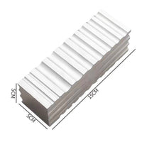 Jewelry Forming Mold Block Hardened Steel Metal Forming Block with Grooves Tool Machined Heavy-Duty for Jewelers, Metalworking