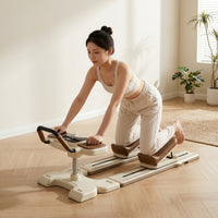 Adjustable Crawling Instructor with Knee Pads Foldable Crawling Exercise Machine Low-Impact Crawl Training Machine Stable for Apartment