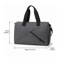 Lightweight Travel Duffel Bag Handsunrestricted Travel Duffel Sturdy Adjustable Shoulder Strap Strong for Travelers, Commuters, Weekend Trips