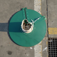 Rat Guard with Textile Sleeve Painted Ship Rat Barrier Plate Boat Rodent Guard Effective Low-Profile for Dock Masters, Ships