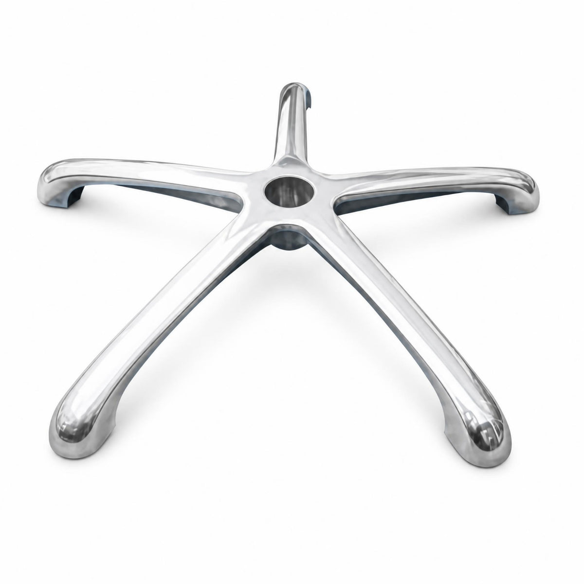 Curved Arms Five-Leg Chair Base Reinforced Office Chair Base Stable