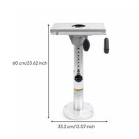 Boat Seat Pedestal Base Mount Universal Boat Seat Pedestal Stable for Boaters