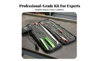 Professional Grade Emergency Car Opening Kit Multifunctional Air Spacer Pump Tool Kit Sturdy Long Reach Grabber Tool Set With Storage Bag for Roadside Assistance Personnel, Locksmiths, Auto Repair Shop, Garage