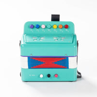 Easy to Play Toy Accordion Compact Kids Accordion Safe Musical Instrument Long-Lasting for Toddlers, Playroom