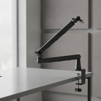 Microphone Stand Arm Heavy Duty Microphone Arm Desk Mount Sturdy Mic Stand for Gaming Content Creators