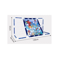 Easy Assembly Kids Portable Soccer Goal Stable Frame Indoor Outdoor Soccer Set Parent-Child Interaction Children's Football Training Net for Toddlers, Beach, Backyard