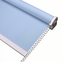 Roller Blind with Chain Control Half-Blackout Roller Blind Window Treatment Light Filtering Sun Blocking for Office, Kitchen