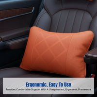 Car Support Pillow, Neck Headrest Pad, Universal Interior Accessory for Model 9 Model 8, Breathable, Ergonomic, Multi-Color