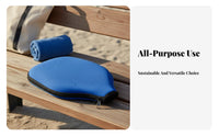 Neoprene Paddle Case Waterproof Pickleball Paddle Cover Zippered Pickleball Cover Water-Resistant Sports Accessory for Storage