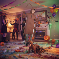 Roach Costume One-Piece Design Roach Jumpsuit Versatile Wear Jumpsuit for Men, Adults, Halloween, Parties